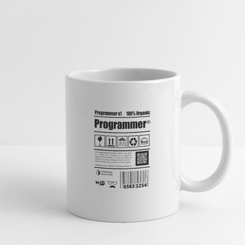 Coder Programmierer Koffein Entwickler Geschenk Tasse