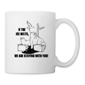 Polar Bear Global Warming - Tasse - Weiß - Rechts