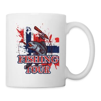 Fishing Tour - Tasse - Weiß - Rechts