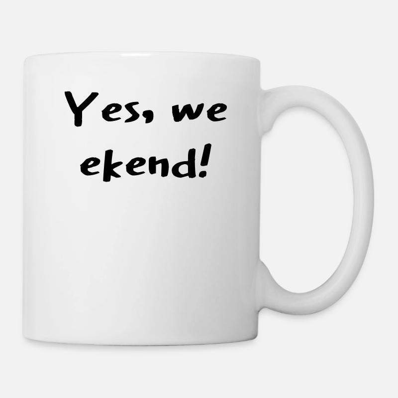 oui on peut week-end - Mug blanc - blanc