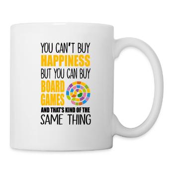 Brettspiele Gamer Würfel RPG Tabletop Geschenke - Tasse - Weiß - Rechts