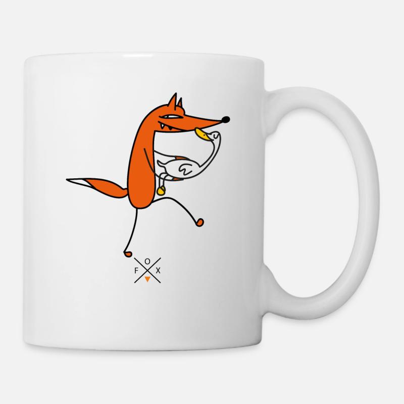 Liebe zur Gans - Tasse - Weiß