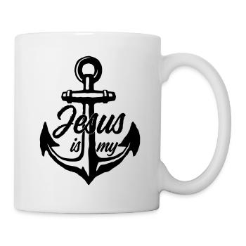JESUS MY ANCHOR SOUL - Tasse - Weiß - Rechts