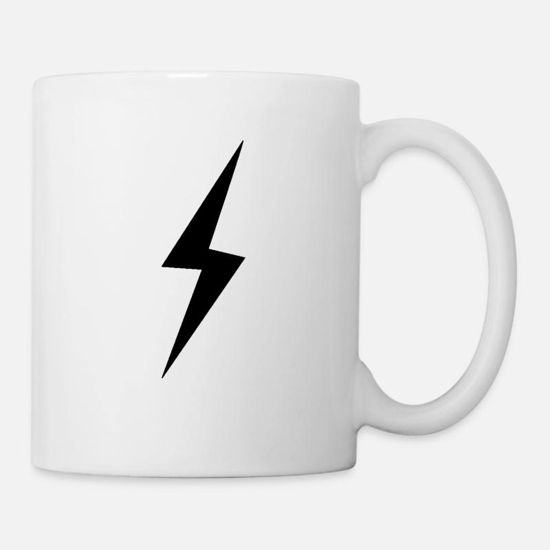 foudre - Mug blanc - blanc