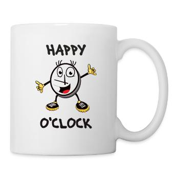 It's time to be happy - Mug - white - Right