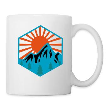 Voyage en plein air Aventure Nature - Mug blanc - blanc - Droite