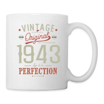 Age of Perfection 1943, Anniversary 79 years - Mug - white - Right