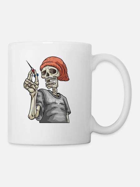 Jeu de fléchettes - Fléchettes costume d’équipe - Mug blanc - blanc