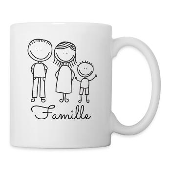 Family (to customize: family xxx) - Mug - white - Right