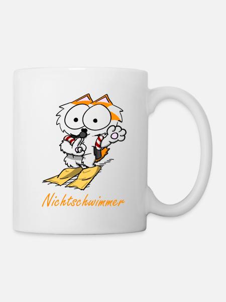 Nichtschwimmer - Tasse - Weiß