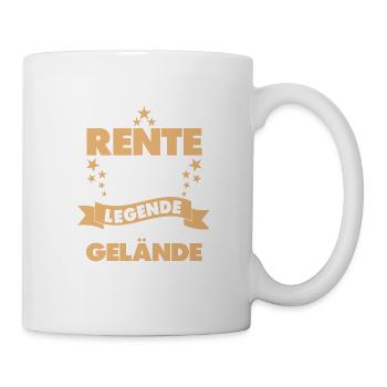 Renteneintritt Geschenk 2022 Pensionierung 2022 - Tasse - Weiß - Rechts