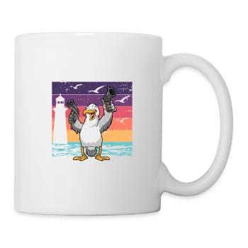 Moin Lübeck Moin Oldenburg Moin Hamburg Rostock - Tasse - Weiß - Rechts