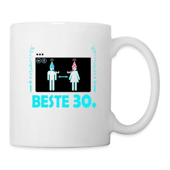 30 Geburtstag Lockdown Geschenk 30. Geburtstag - Tasse - Weiß - Rechts
