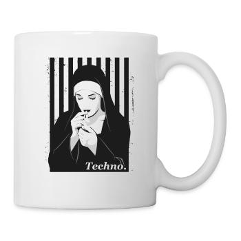 Speedcore Gabber Frenchcore Schranz Hardtekk Rave - Tasse - Weiß - Rechts