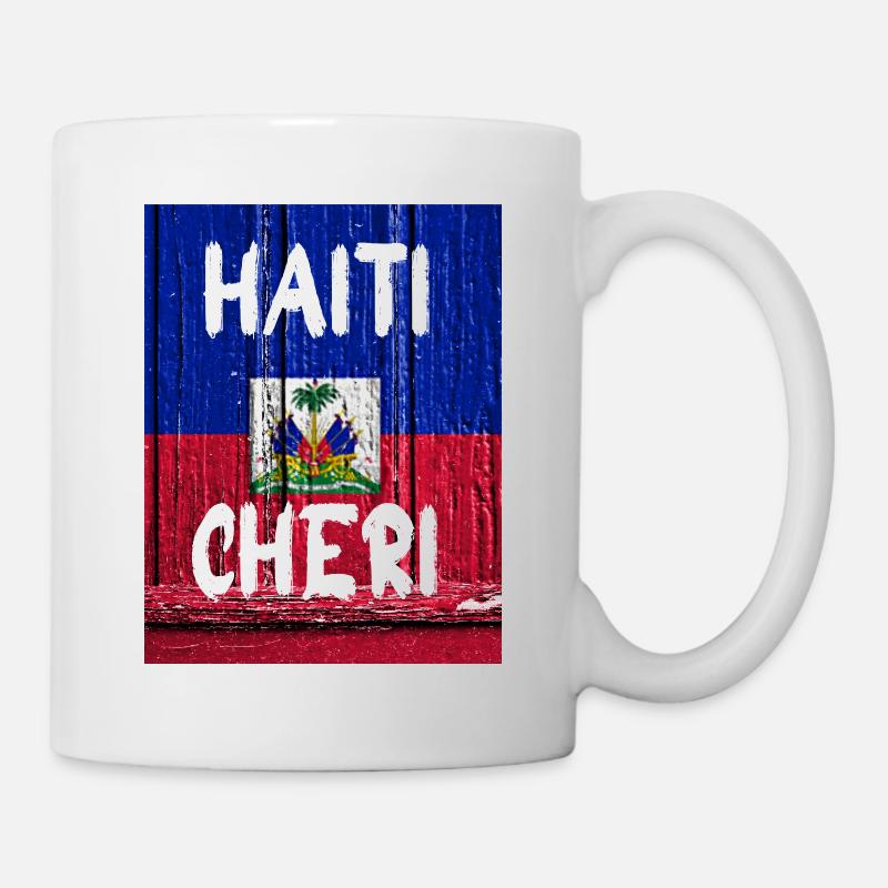 Haiti Schatz - Tasse - Weiß