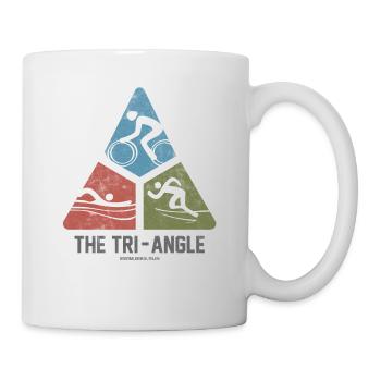 Swim Bike Run Athleten Design Pour triathlète - Mug blanc - blanc - Droite