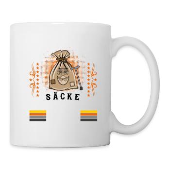60. Geburtstag Geschenk für Männer Alter Sack 60 - Tasse - Weiß - Rechts
