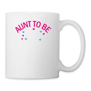 Annonce de jumelage de tante tantes Titas - Mug blanc - blanc - Droite