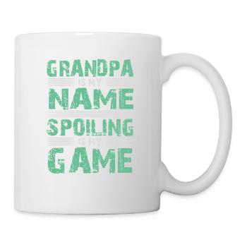 Grand-père Grand-père Paw Grand-père Grand-mère Grand-père - Mug blanc - blanc - Droite