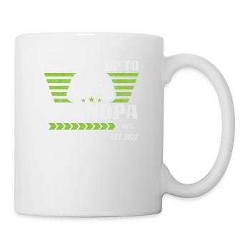 Grand-père Grand-père Paw Grand-père Grand-mère Grand-père - Mug blanc - blanc - Droite