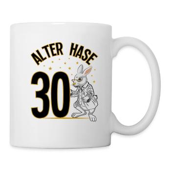30 Geburtstag Geschenke lustig 30. Geburtstag Mann - Tasse - Weiß - Rechts
