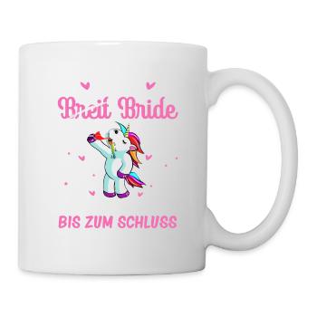 Junggesellenabschied Frauen Geschenke Braut - Tasse - Weiß - Rechts