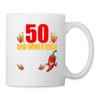 50.Ehrentag 50. Jubiläum Club der alten Säcke 50 - Tasse - Weiß - Rechts