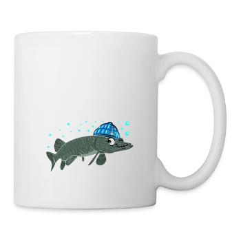 Anglergeschenk zum 60 Geburtstag 60 Ehrentag - Tasse - Weiß - Rechts