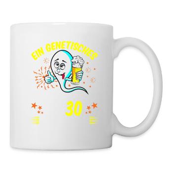 Vor 30 Jahren war ich mal der Schnellste 30 Jahre - Tasse - Weiß - Rechts