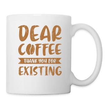 A Nightmare Before The Coffee Caffeine Lover - Mug - white - Right
