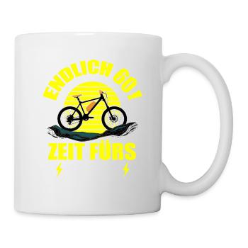 60 Geburtstag 60 Ehrentag 60 Jubiläum Radsport - Tasse - Weiß - Rechts