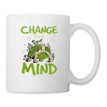 Change your design to climate change - Mug - white - Right
