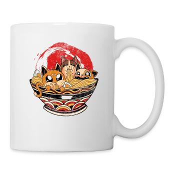 Anime-ramen, The Cat Character For Animation - Mug - white - Right