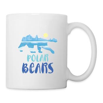 Save the polar bear design for the - Mug - white - Right