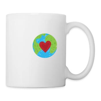 Il n’y a pas de Conception Planet-b pour le changement climatique - Mug blanc - blanc - Droite