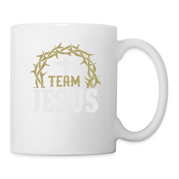 Team Jesus Design pour Christian et True - Mug blanc - blanc - Droite