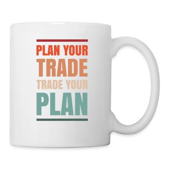 Vaincre la conception du trading de marché pour les traders ou - Mug blanc - blanc - Droite