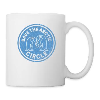 Save The Arctic Circle Design Animal Rights - Mug - white - Right