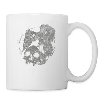 Gothic Skull Occult Costume | For - Mug - white - Right