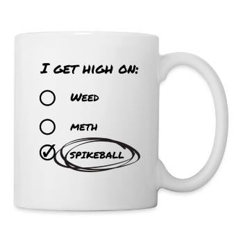 Gift funny spikeball humor fan player - Mug - white - Right
