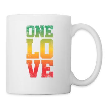A Love Design For Reggae Rasta - Mug - white - Right