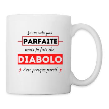 Cadeau humour diabolo cirque passion drôle - Mug blanc - blanc - Droite