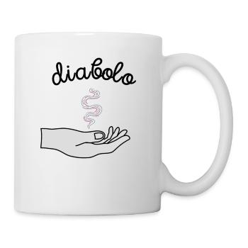 Cadeau humour diabolo cirque passion drôle - Mug blanc - blanc - Droite