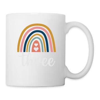 Regenbogen-design Mit Drei Leoparden Für 3. - Tasse - Weiß - Rechts