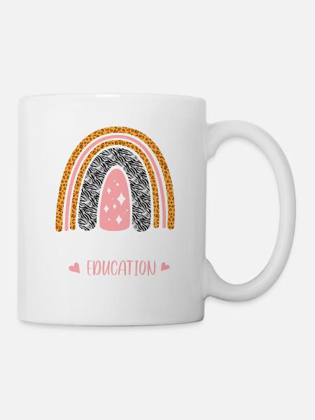 Conception de l’éducation de l’enfance en difficulté pour l’éducation de l’enfance en - Mug blanc - blanc