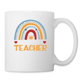 Ein Dankbares Lehrer-design Für Erzieher-lehrer - Tasse - Weiß - Rechts