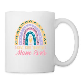 Meilleur design Bull Terrier Mamma de tous les temps pour - Mug blanc - blanc - Droite