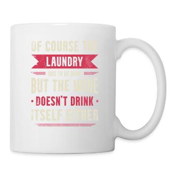 Design amateur de vin-fan-boire Pour les épurateurs - Mug blanc - blanc - Droite
