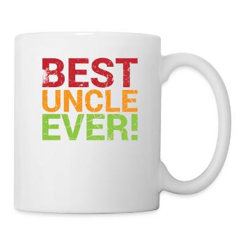 Best uncle of all time for the birthday of the - Mug - white - Right