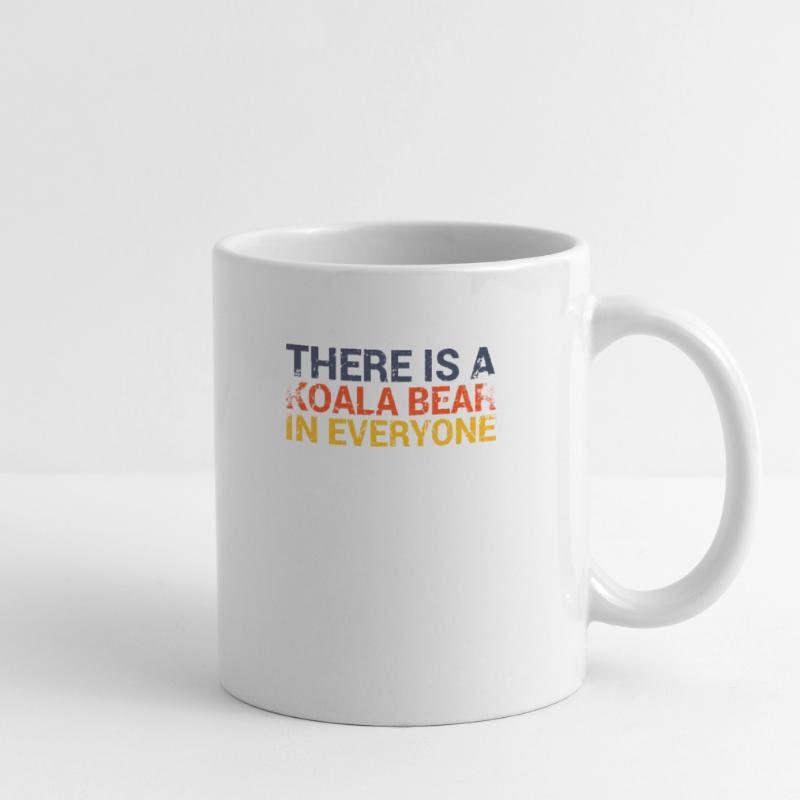 Il y a un ours koala dans chaque conception de koala Mug blanc